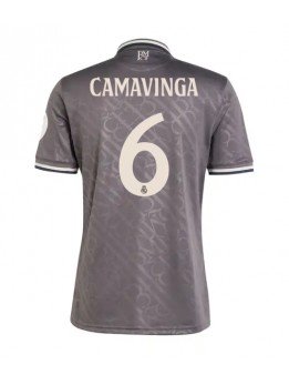 Real Madrid Eduardo Camavinga #6 Ausweichtrikot 2024-25 Kurzarm